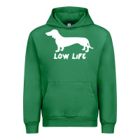 Emerald Doxie Low Life Urban Hoodie - artisFamous