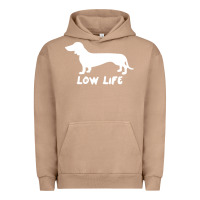 Pigment Burro Doxie Low Life Urban Hoodie - artisFamous