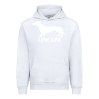 White Doxie Low Life Urban Hoodie - artisFamous