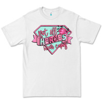White not all heroes wear capes Premium Tee - CowGirlArtShop