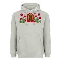 Moon Dust lady of Guadalupe cactus rose Heavyweight Hoodie - JahusDesignShop