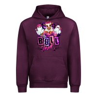 Mauve Wine Bull sheet Halloween ghost Heifer Urban Hoodie - RanaPortraitStore