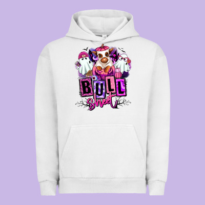 Bull Sheet Halloween Ghost Heifer Urban Hoodie Designed By Ranaportraitstore