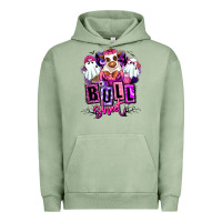 Pigment Oil Green Bull sheet Halloween ghost Heifer Urban Hoodie - RanaPortraitStore