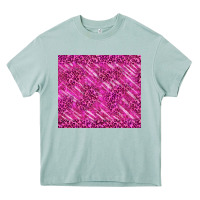 Arona pink glitter with leopard pattern Heavy Core Tee - TumblerDesignByShophia