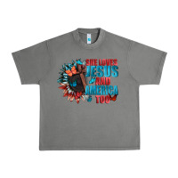 Tornado She love Jesus and America too Urban Heavy Tee - FaDigitalArtStudio