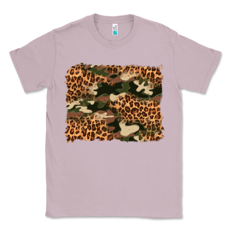Camouflage And Leopard Background Classic Tee by Artiststas | Teevron