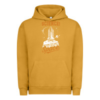 Pigment Peanut Butter Science: Because You Can't Pray This Shit Into Space Urban Hoodie - artisFamous