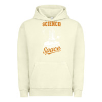 Pigment Pistachio Science: Because You Can't Pray This Shit Into Space Urban Hoodie - artisFamous