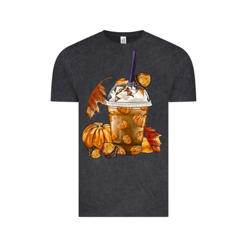 Pumpkin Spice Coffee Vintage Tee by FaDigitalArtStudio | Teevron