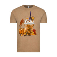 Vintage Coffee Pumpkin Spice Coffee Vintage Tee - FaDigitalArtStudio