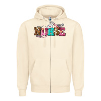 Sandshell nurse with nurse element Zipper Hoodie - AdoDesignShop