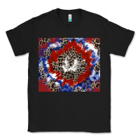 Black patriotic tie dye Classic Tee - CowGirlArtShop