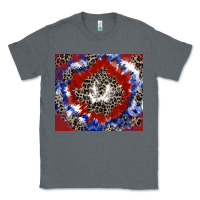 Charcoal Heather patriotic tie dye Classic Tee - CowGirlArtShop