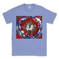 Colony Blue patriotic tie dye Classic Tee - CowGirlArtShop