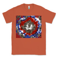 Copper patriotic tie dye Classic Tee - CowGirlArtShop