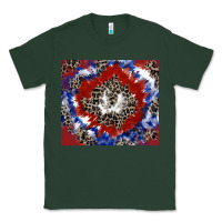 Sports Green patriotic tie dye Classic Tee - CowGirlArtShop