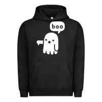 Pigment Black ghost of disapproval Urban Hoodie - artisFamous