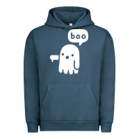 Pigment Midnight Navy ghost of disapproval Urban Hoodie - artisFamous