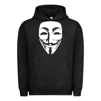 Pigment Black anonymous misteryous Urban Hoodie - artisFamous