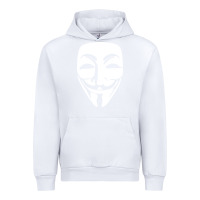 White anonymous misteryous Urban Hoodie - artisFamous
