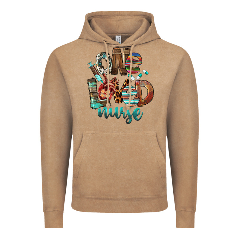 One Loved Nurse Vintage Hoodie by FaDigitalArtStudio | Teevron