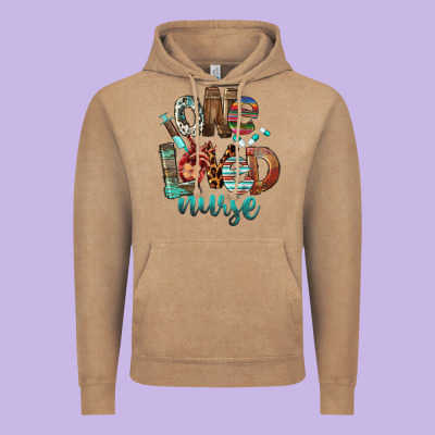 One Loved Nurse Vintage Hoodie Designed By Fadigitalartstudio