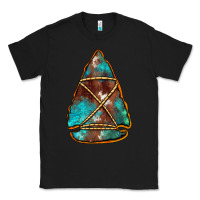 Black turquoise cowhide arrowhead Classic Tee - Jasminsmagicworld
