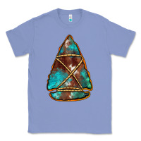 Colony Blue turquoise cowhide arrowhead Classic Tee - Jasminsmagicworld