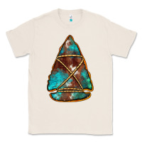 Natural turquoise cowhide arrowhead Classic Tee - Jasminsmagicworld