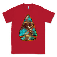 Red turquoise cowhide arrowhead Classic Tee - Jasminsmagicworld