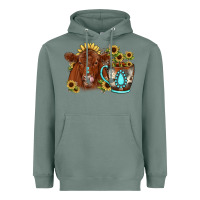 Sage sunflower coffee cup red angus gemstone Heavyweight Hoodie - JahusDesignShop