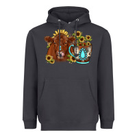Smoke sunflower coffee cup red angus gemstone Heavyweight Hoodie - JahusDesignShop