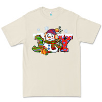Bone christmas joy snowman Premium Tee - CowGirlArtShop