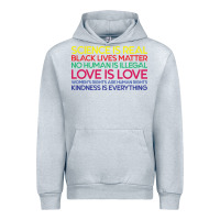 Heather Grey Anti Trump Science is Real Black Lives Matter T shirt Urban Hoodie - artisFamous