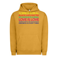 Pigment Peanut Butter Anti Trump Science is Real Black Lives Matter T shirt Urban Hoodie - artisFamous