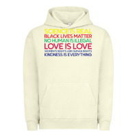 Pigment Pistachio Anti Trump Science is Real Black Lives Matter T shirt Urban Hoodie - artisFamous