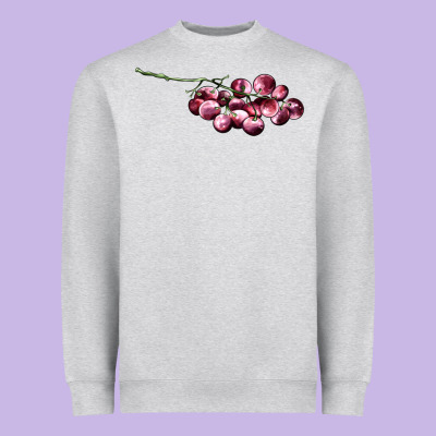Red Grape Heavyweight Sweatshirt Designed By Adodesignshop