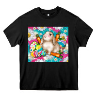 Black easter day rabbit Heavy Core Tee - TumblerDesignByShophia