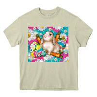Mossy easter day rabbit Heavy Core Tee - TumblerDesignByShophia