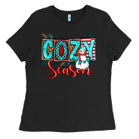 Black cozy season Ladies Tee - OliviaCreatesArt