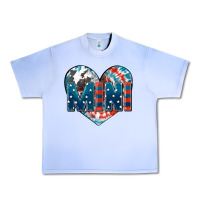 Grape Ice American mini heart 4th of july Urban Heavy Tee - FaDigitalArtStudio