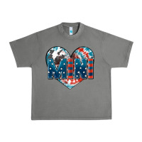 Tornado American mini heart 4th of july Urban Heavy Tee - FaDigitalArtStudio