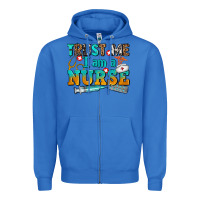 True Royal trust me i am a nurse Zipper Hoodie - AdoDesignShop
