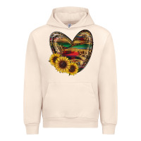 Sandshell Sunflower Fall Heart Urban Hoodie - RanaPortraitStore