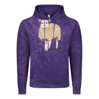 Cloud Purple sheep Vintage Hoodie - FaDigitalArtStudio