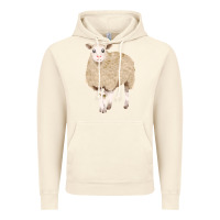 Vintage Artic sheep Vintage Hoodie - FaDigitalArtStudio