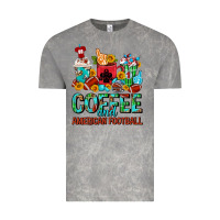 Cloud Rock Coffee And American Football Coffee Cups Vintage Tee - FaDigitalArtStudio