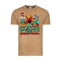 Vintage Camel Coffee And American Football Coffee Cups Vintage Tee - FaDigitalArtStudio