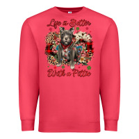 Cardinal Christmas life is better with a pittie Premium Sweatshirt - JahusDesignShop
